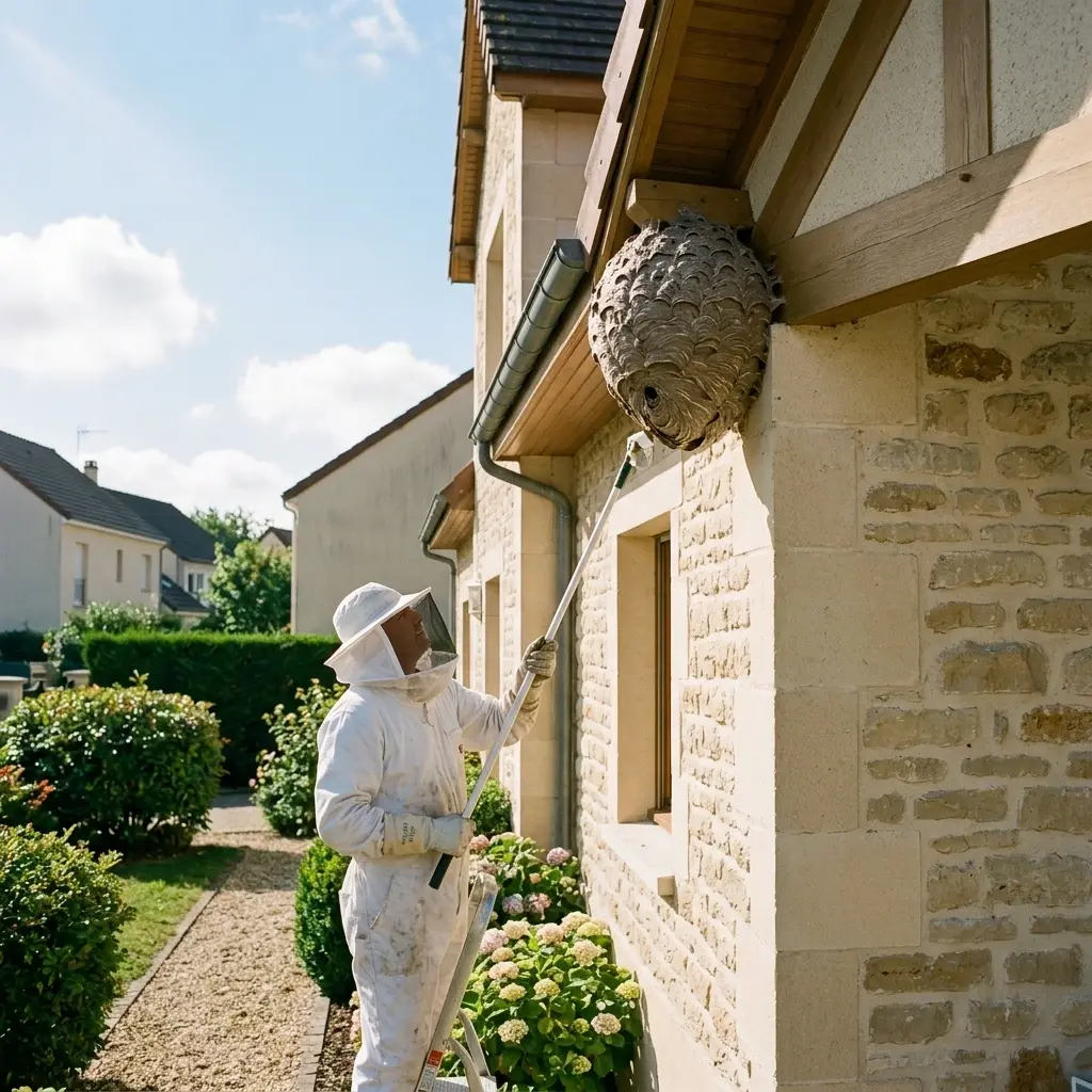 Nid de frelon Gournay-sur-Marne (93460)