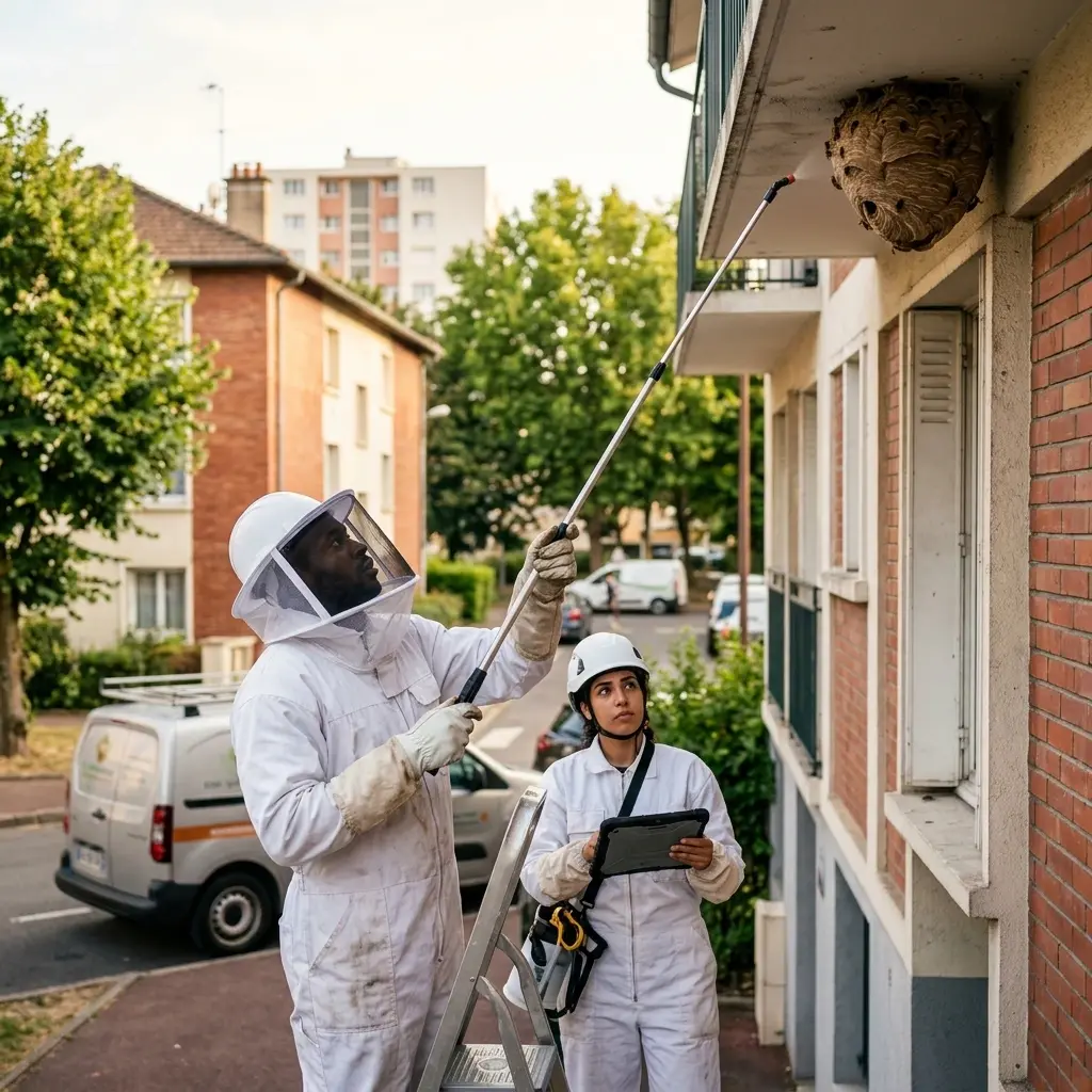 Nid de frelon Aulnay-sous-Bois (93600)