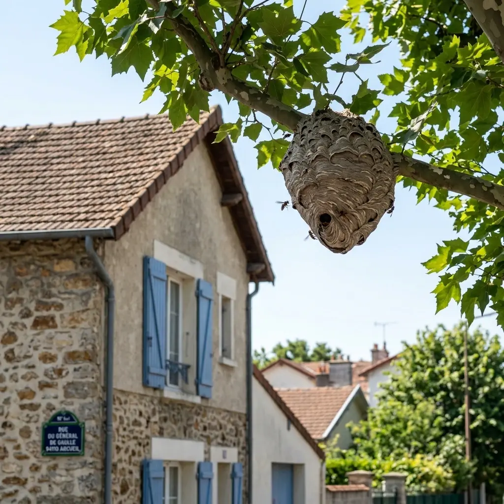 Nid de frelon Arcueil (94110)