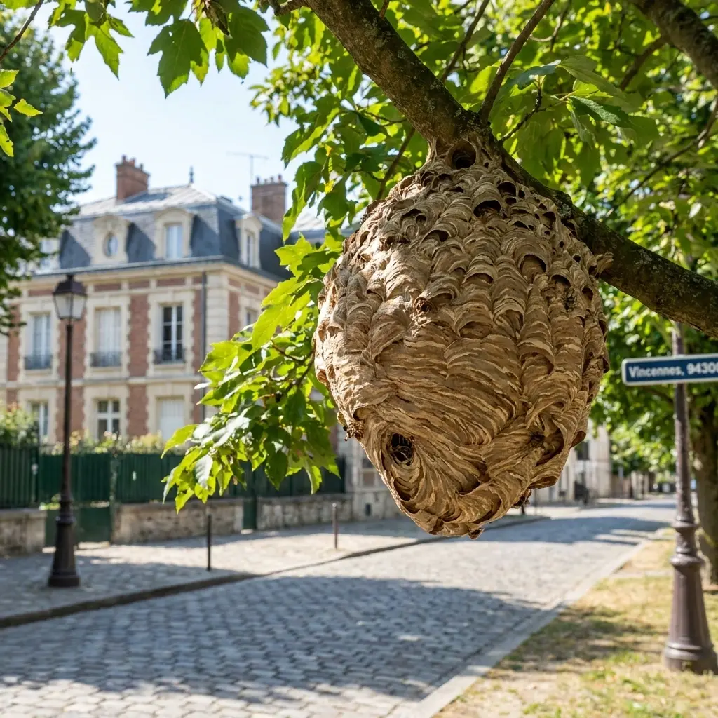 Nid de frelon Vincennes (94300)