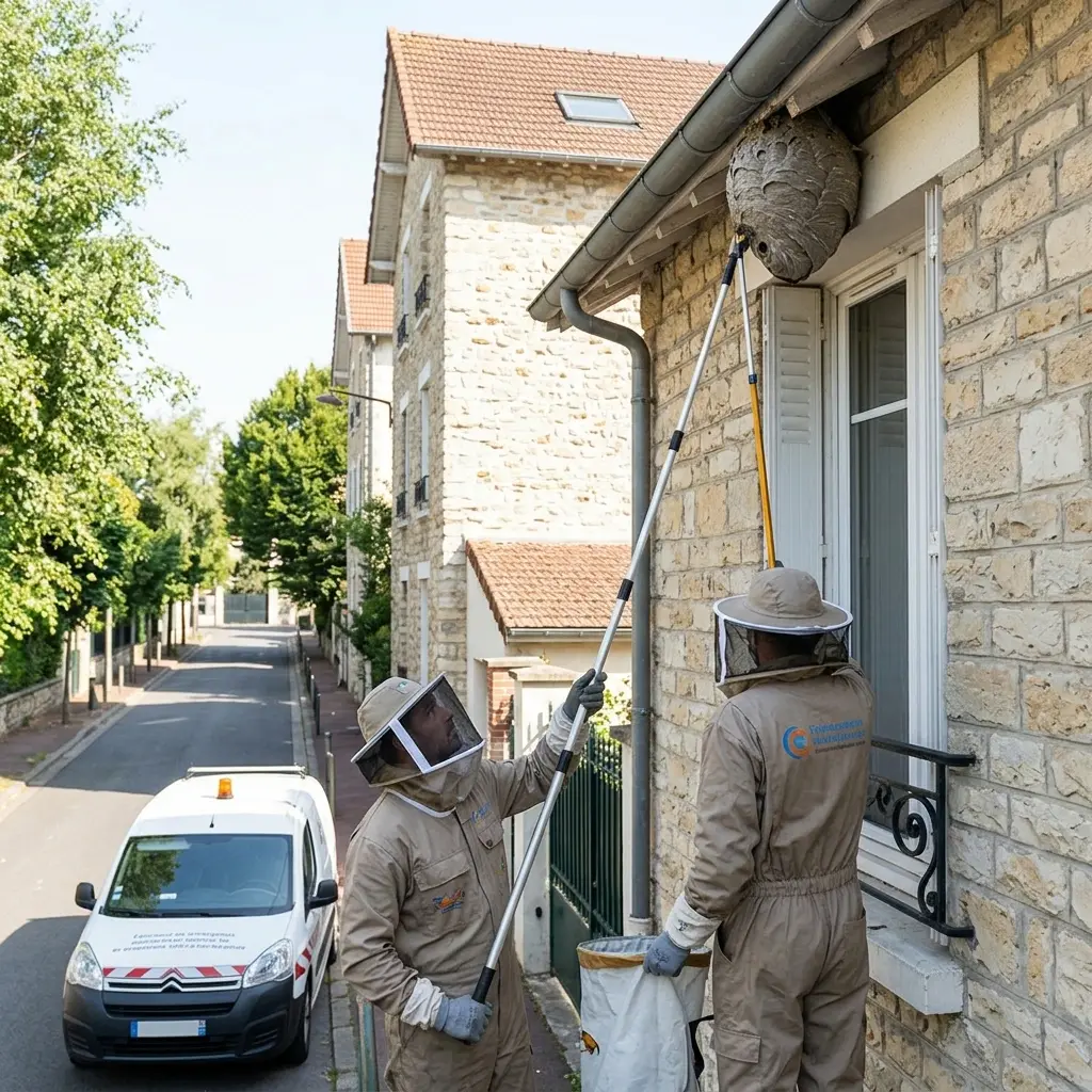 Nid de frelon Villiers-sur-Marne (94350)