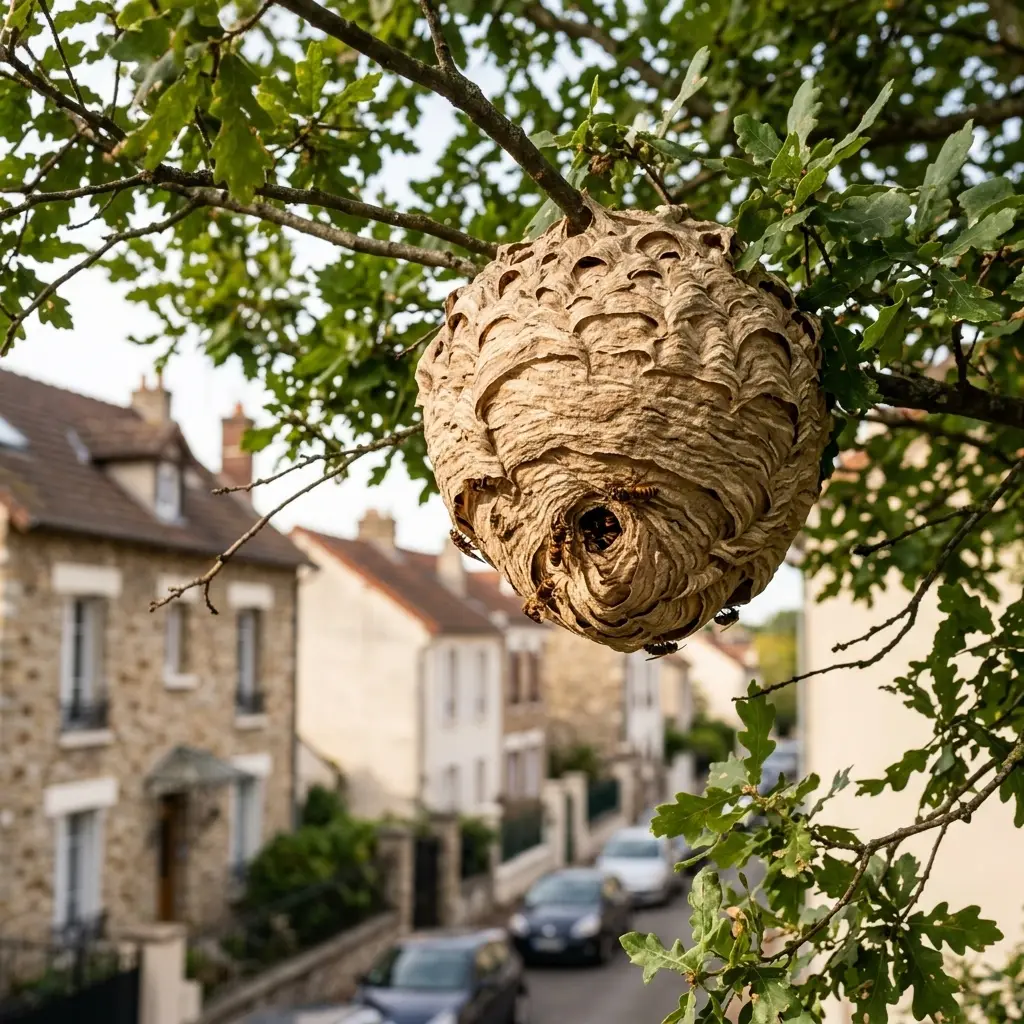 Comment réagir face à un nid de frelons dans votre jardin ?