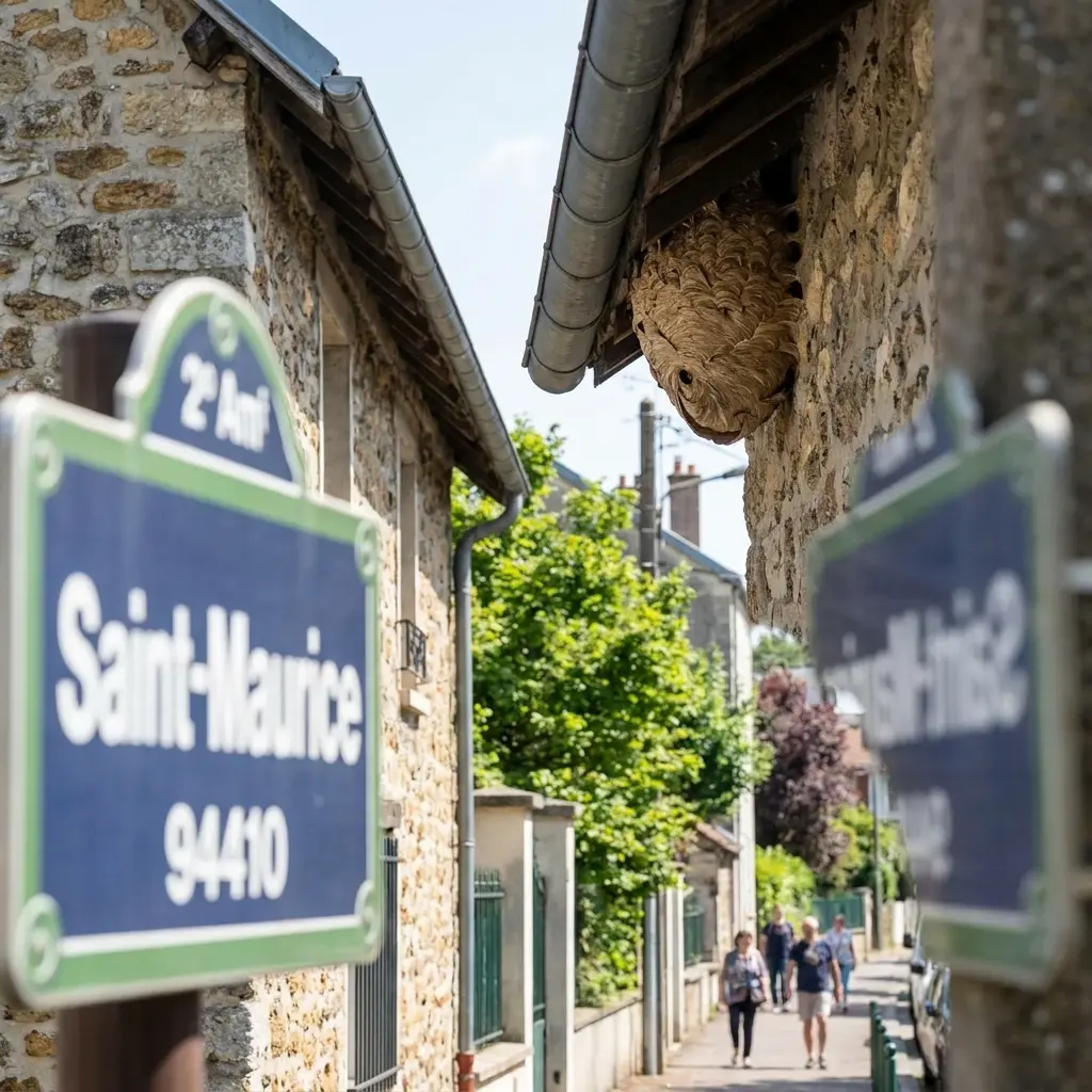 Nid de frelon Saint-Maurice (94410)