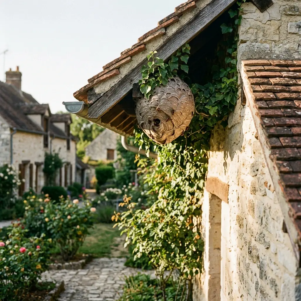 Nid de frelon Marolles-en-Brie (94440)