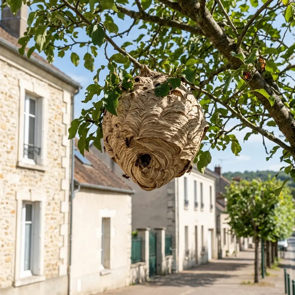 Nid de frelon Villecresnes (94440)