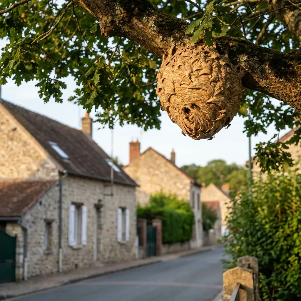 Nid de frelon Ablon-sur-Seine (94480)