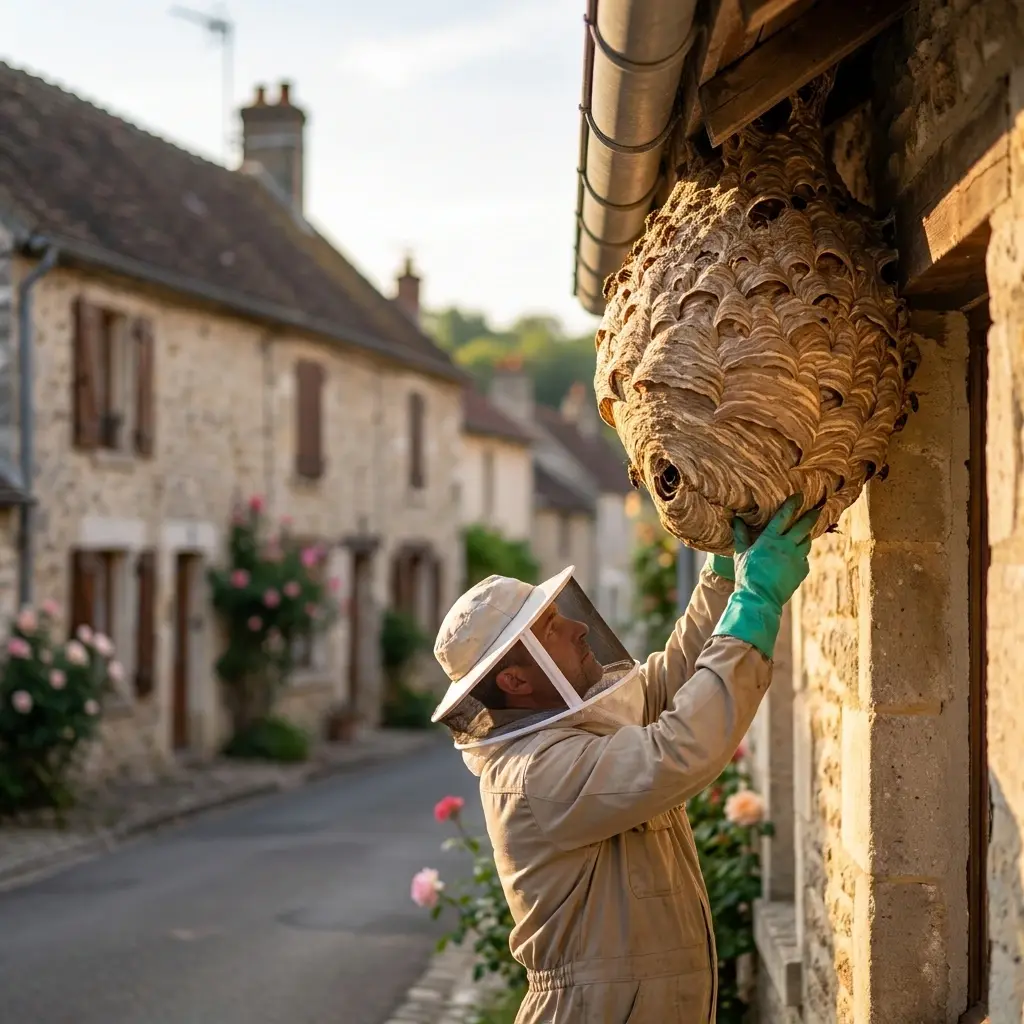 Nid de frelon Mandres-les-Roses (94520)