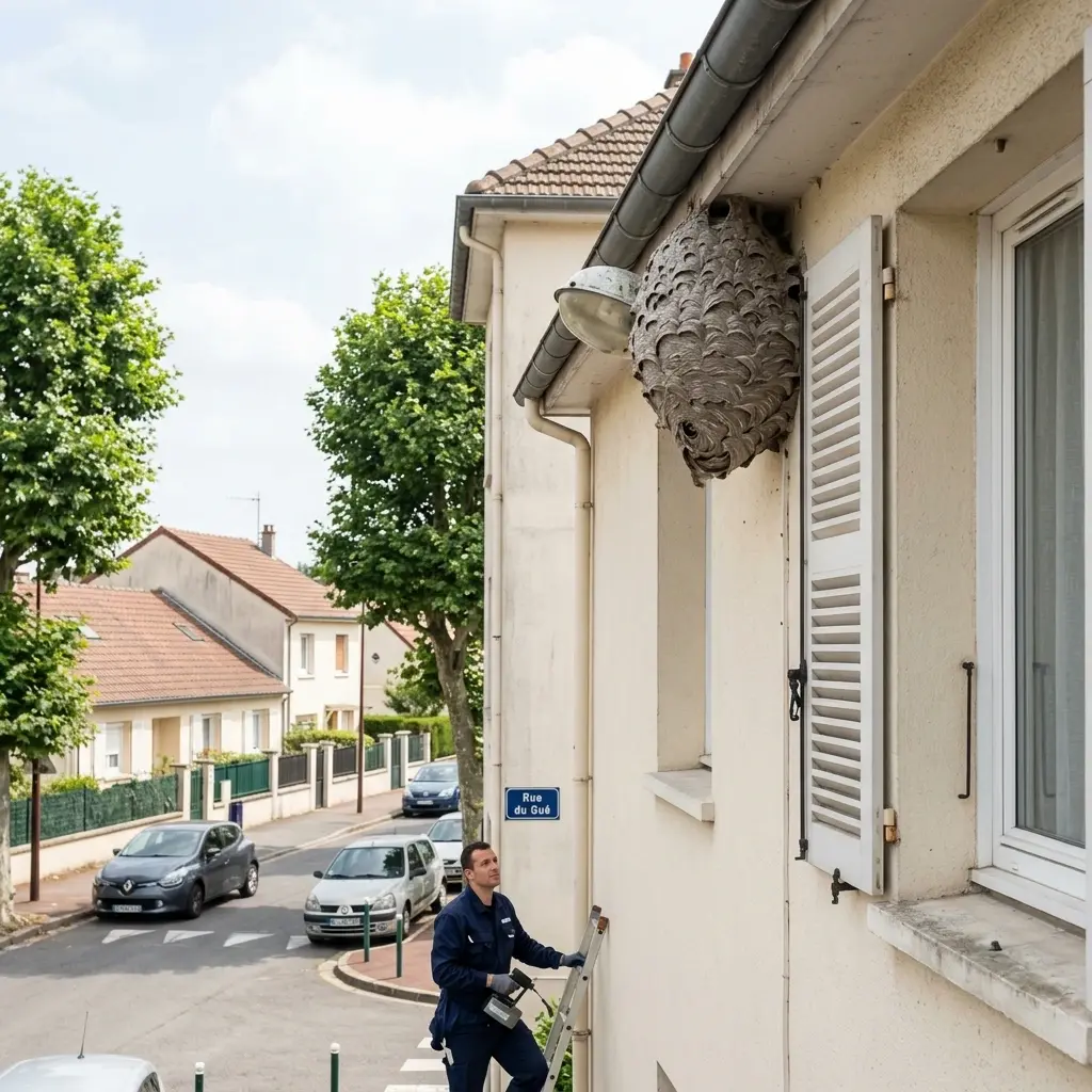 Comment nous supprimons le nid de frelon en toute sécurité