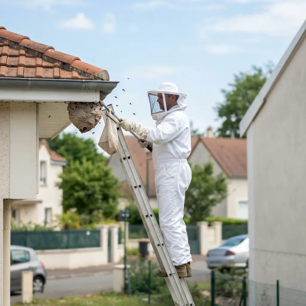 Nid de frelon Neuville-sur-Oise (95000)
