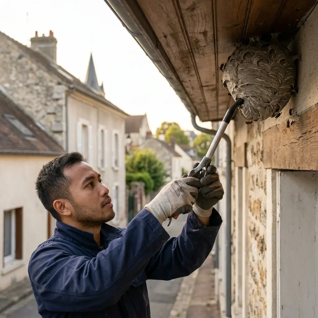 Comment réagir face à l'installation d'un nid de frelon