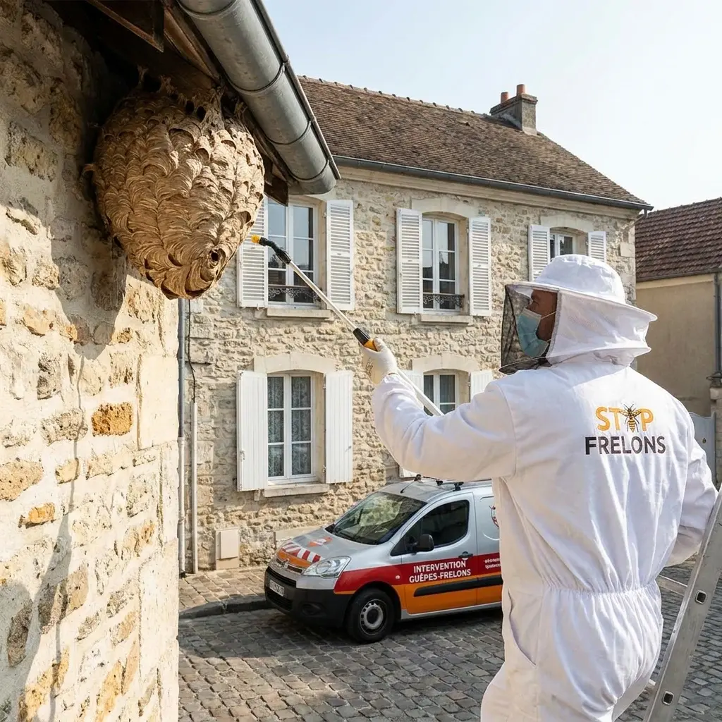 Comment réagir face à l'installation d'un nid de frelons ?