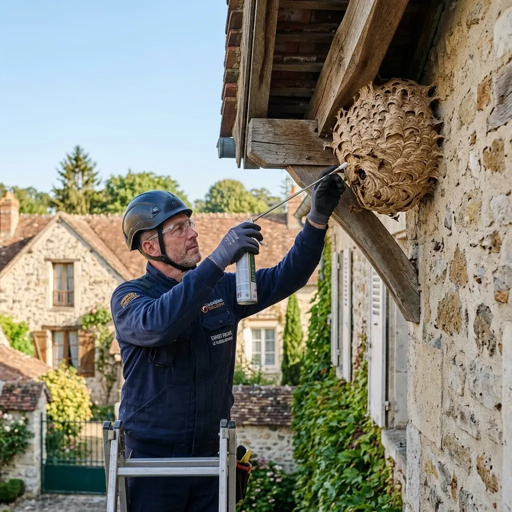Expertise en gestion de nid de frelon au Plessis-Bouchard