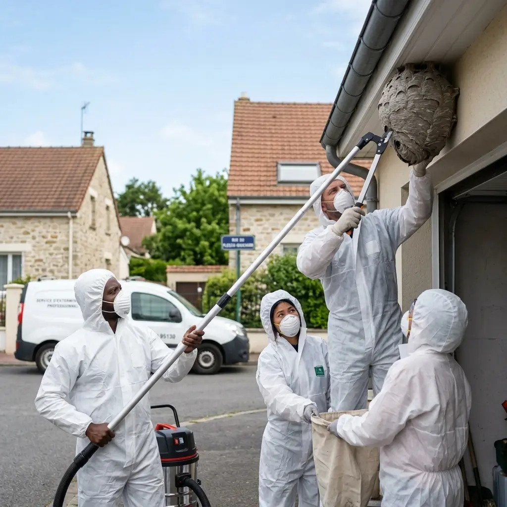 Comment se déroule l'intervention au Plessis-Bouchard ?
