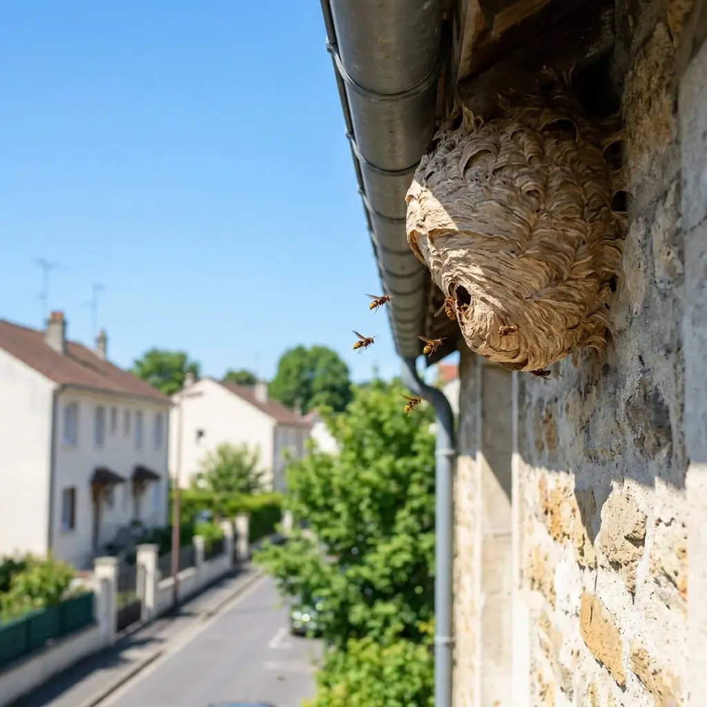 Nid de frelon Sarcelles (95200)