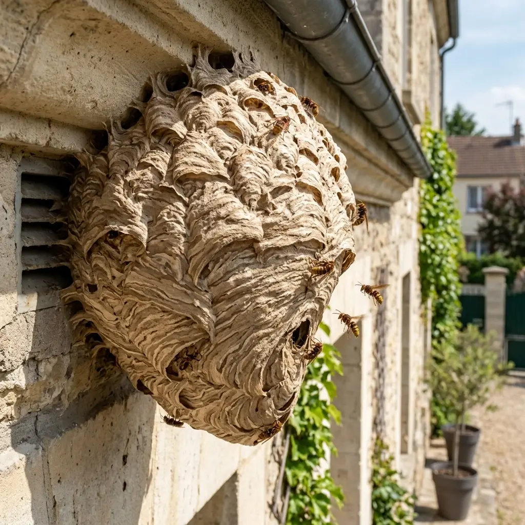 Nid de frelon Herblay-sur-Seine (95220)