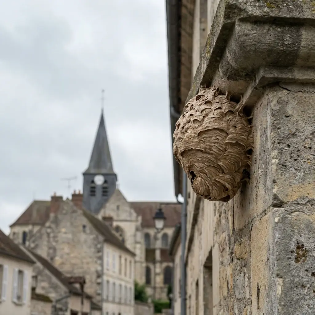 Nid de frelon Beaumont-sur-Oise (95260)