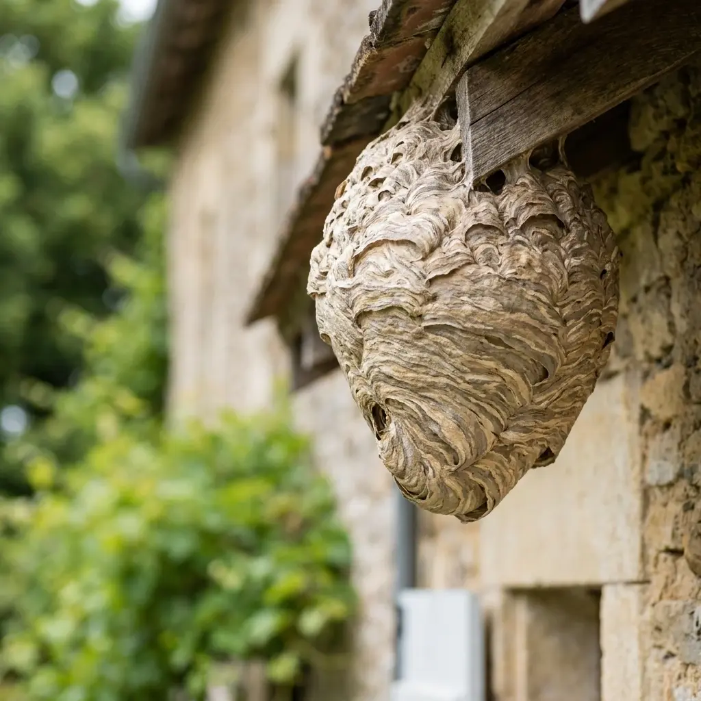 Comment réagir face à l'installation d'un nid de frelon ?