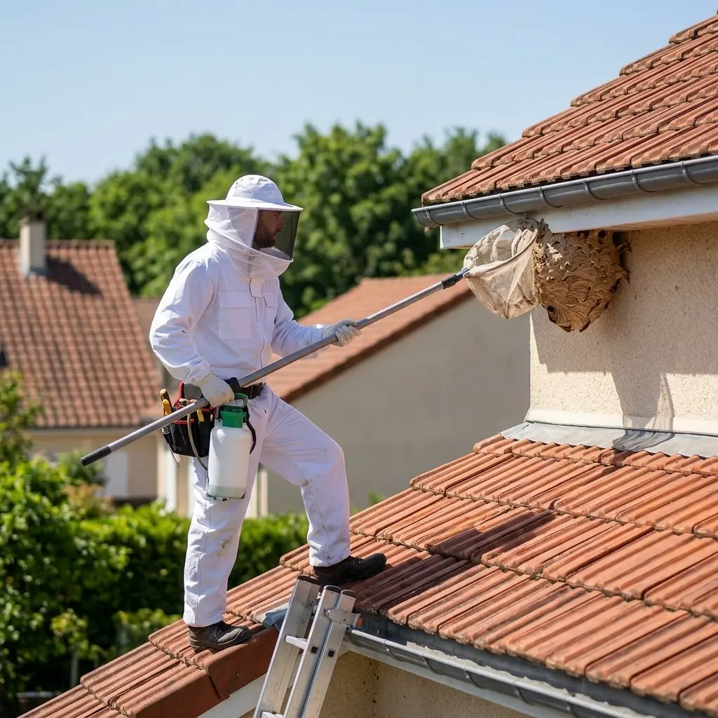 Nid de frelon Pontoise (95300)