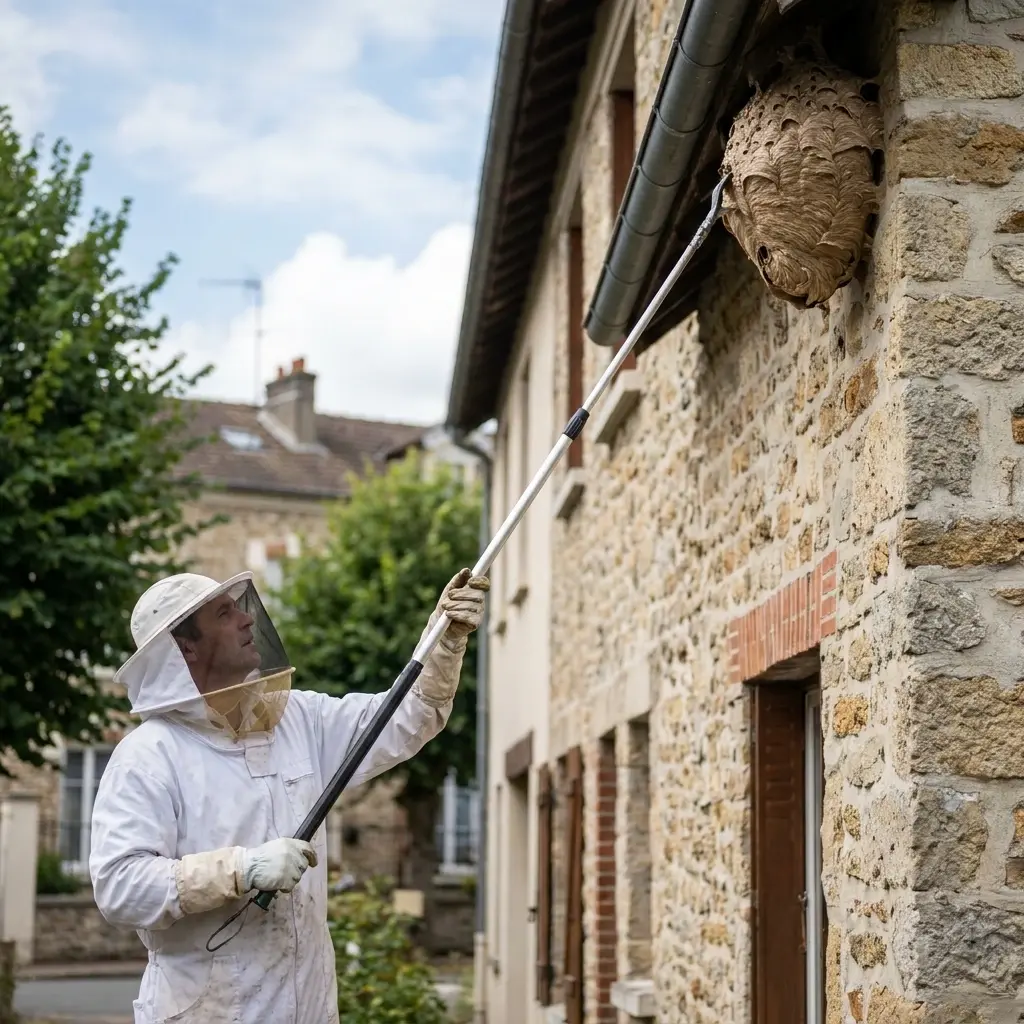 Nid de frelon Saint-Brice-sous-Forêt (95350)