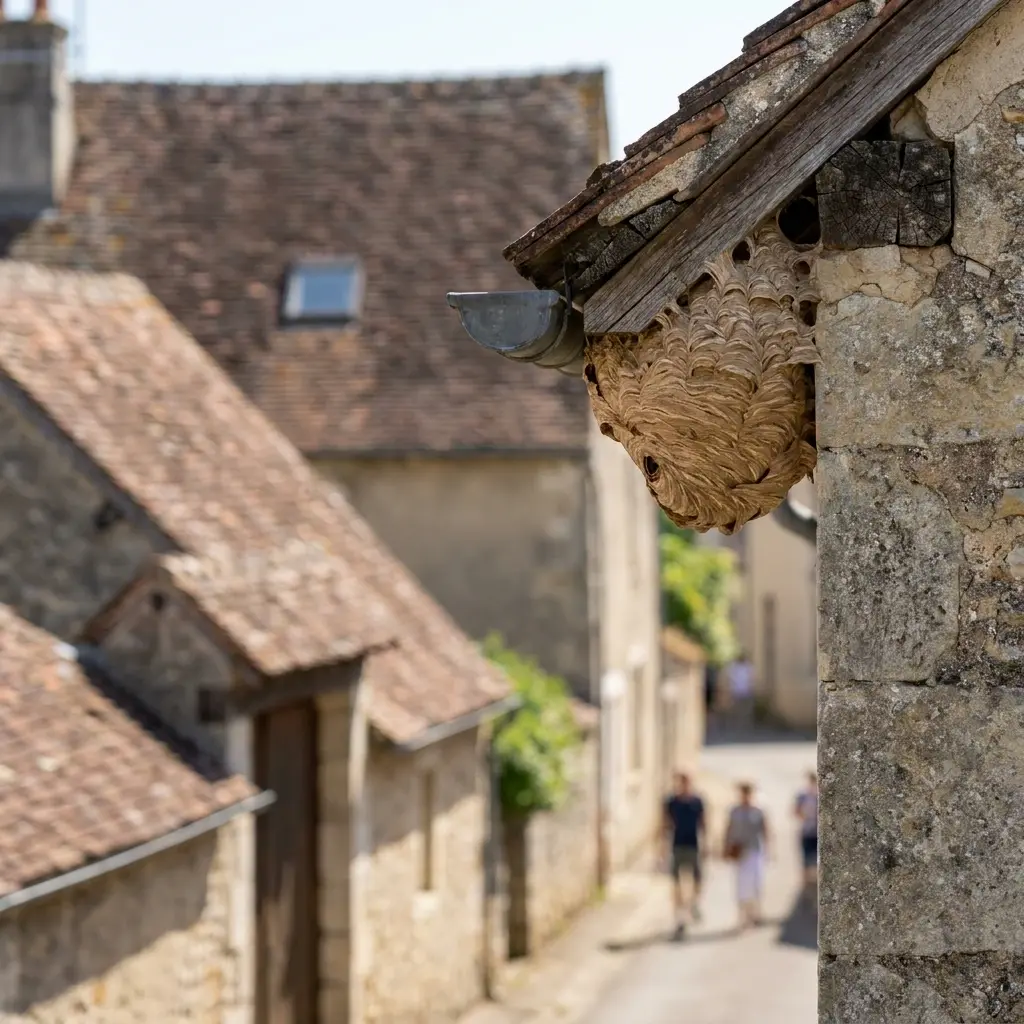 Nid de frelon Puiseux-en-France (95380)