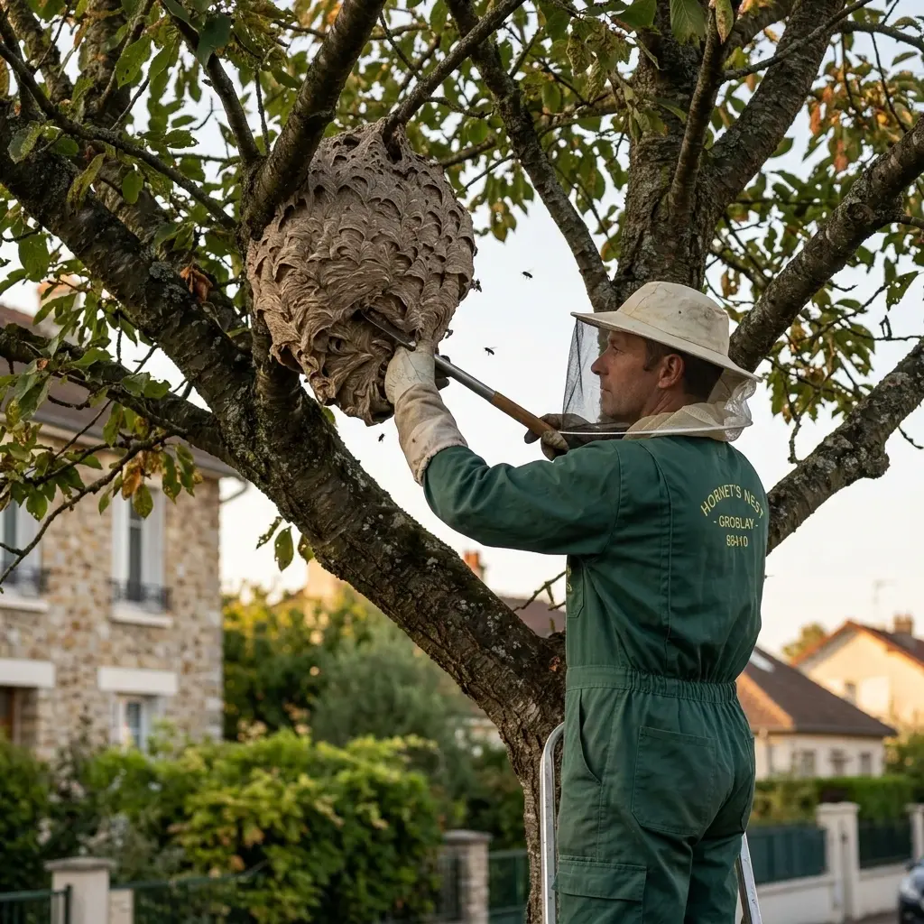 Comment réagir face à un nid de frelon dans votre jardin ?