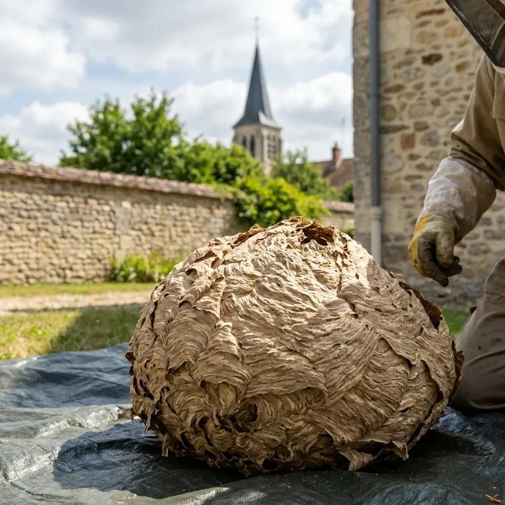 Comment nous supprimons durablement’votre nid de frelon