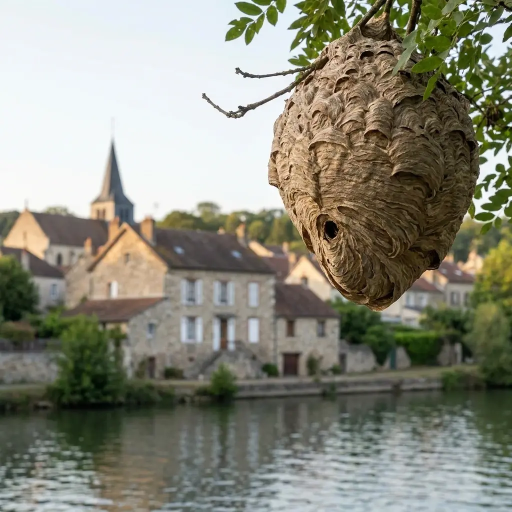 Comment réagir face à un nid de frelon à la Frette-sur-Seine ?