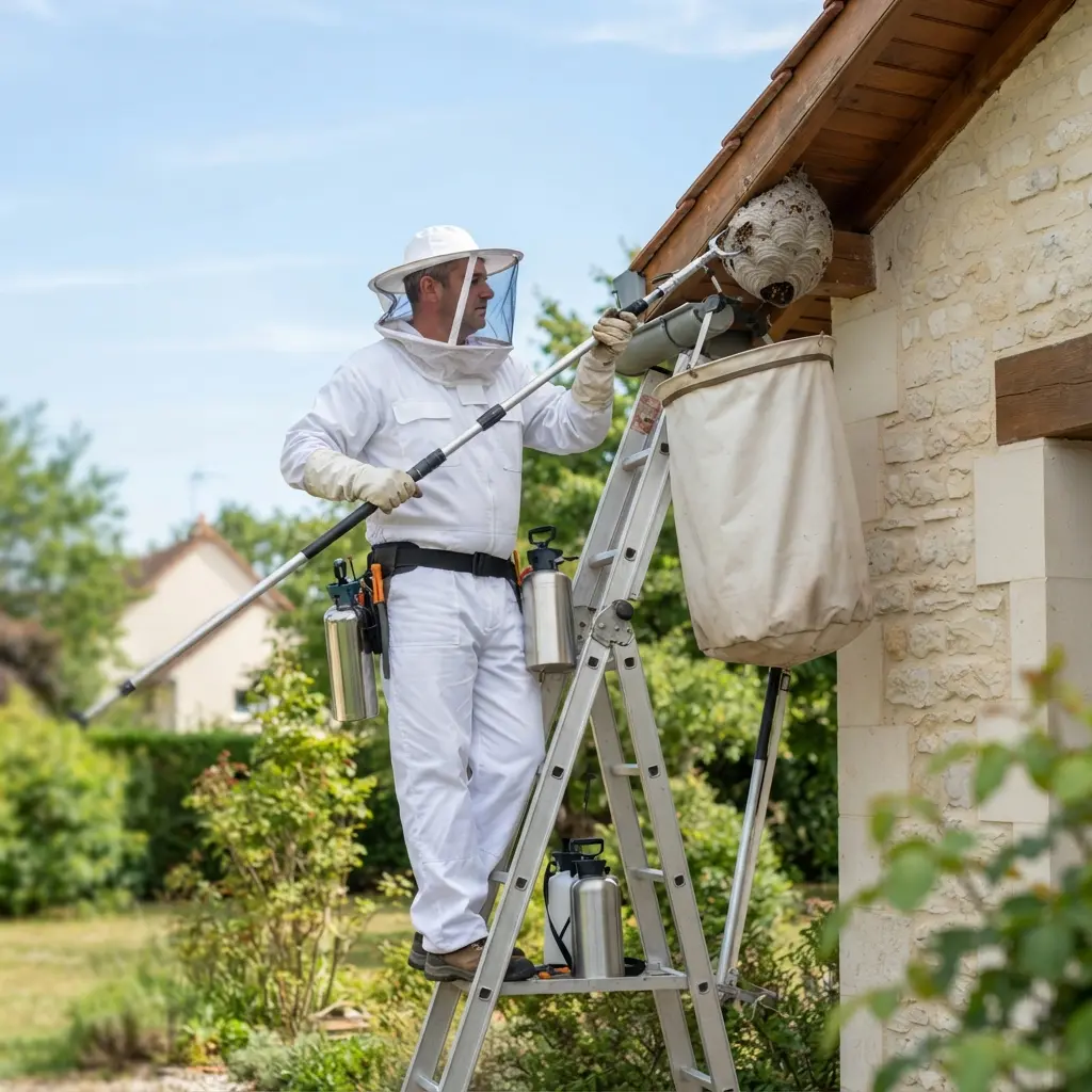 Comment réagir face à un nid de frelons à Presles ?