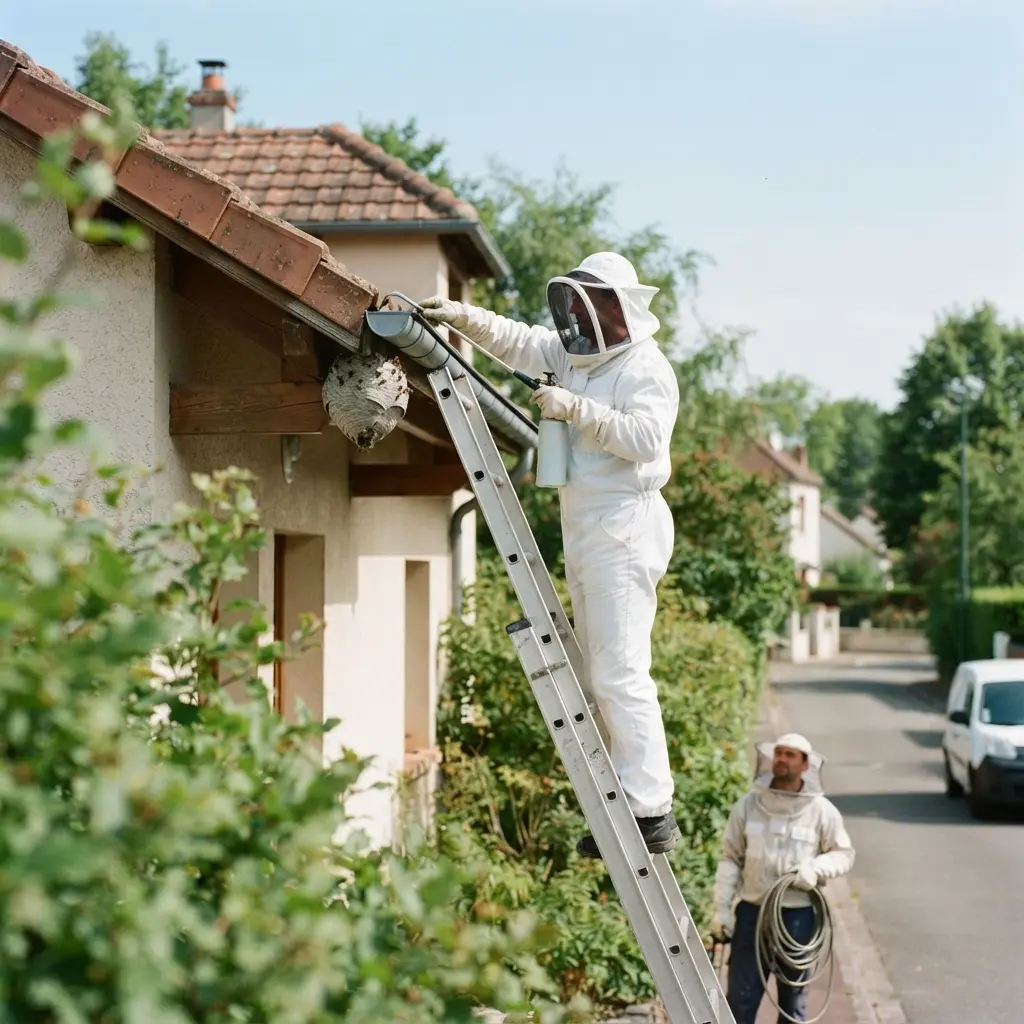Nid de frelon Roissy-en-France (95700)