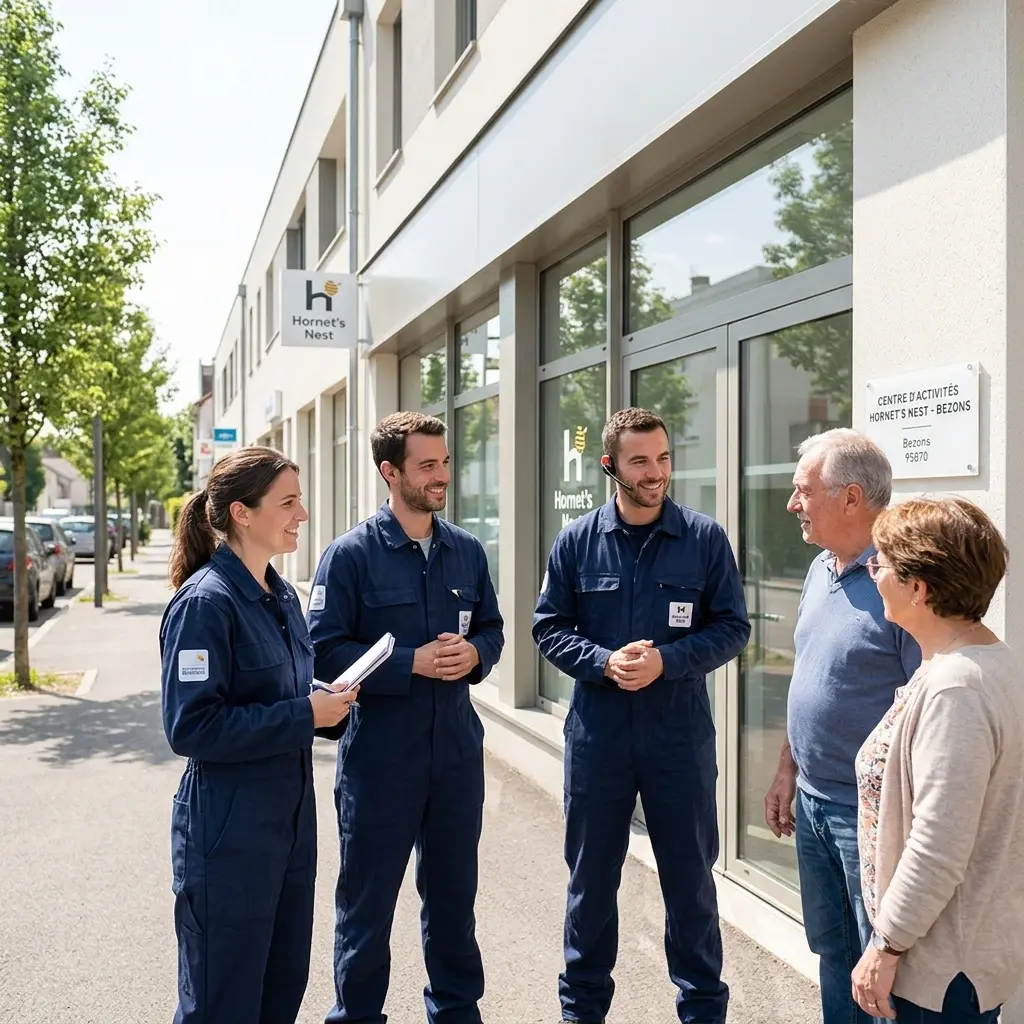 Comment se déroule l'intervention à Bezons ?