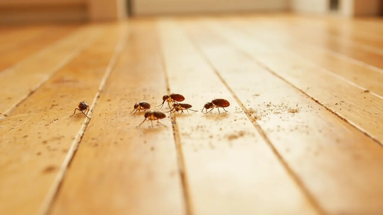 Comment détecter une infestation de puce de parquet dans la Somme