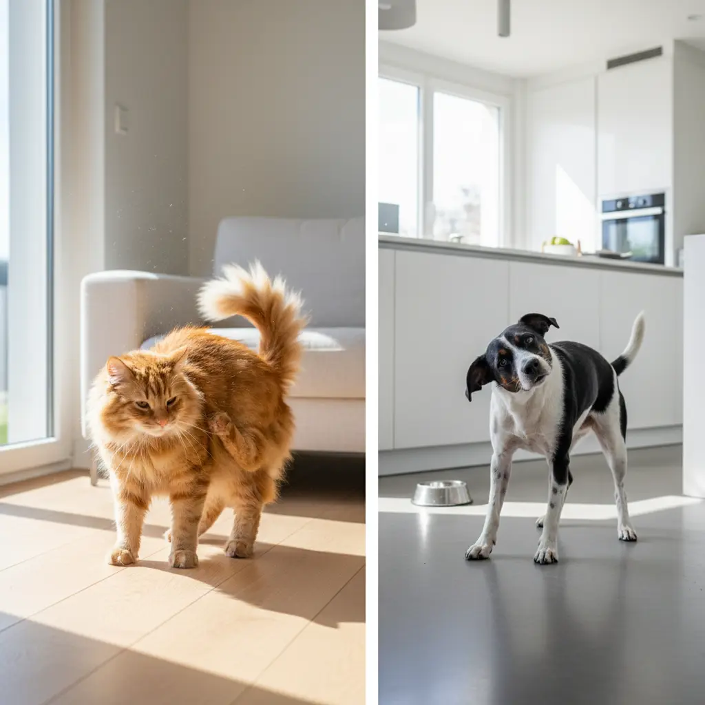 Démangeaisons animales fortes