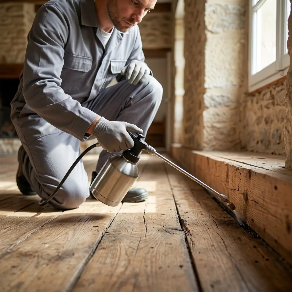 Notre méthode de lutte contre la puce de parquet