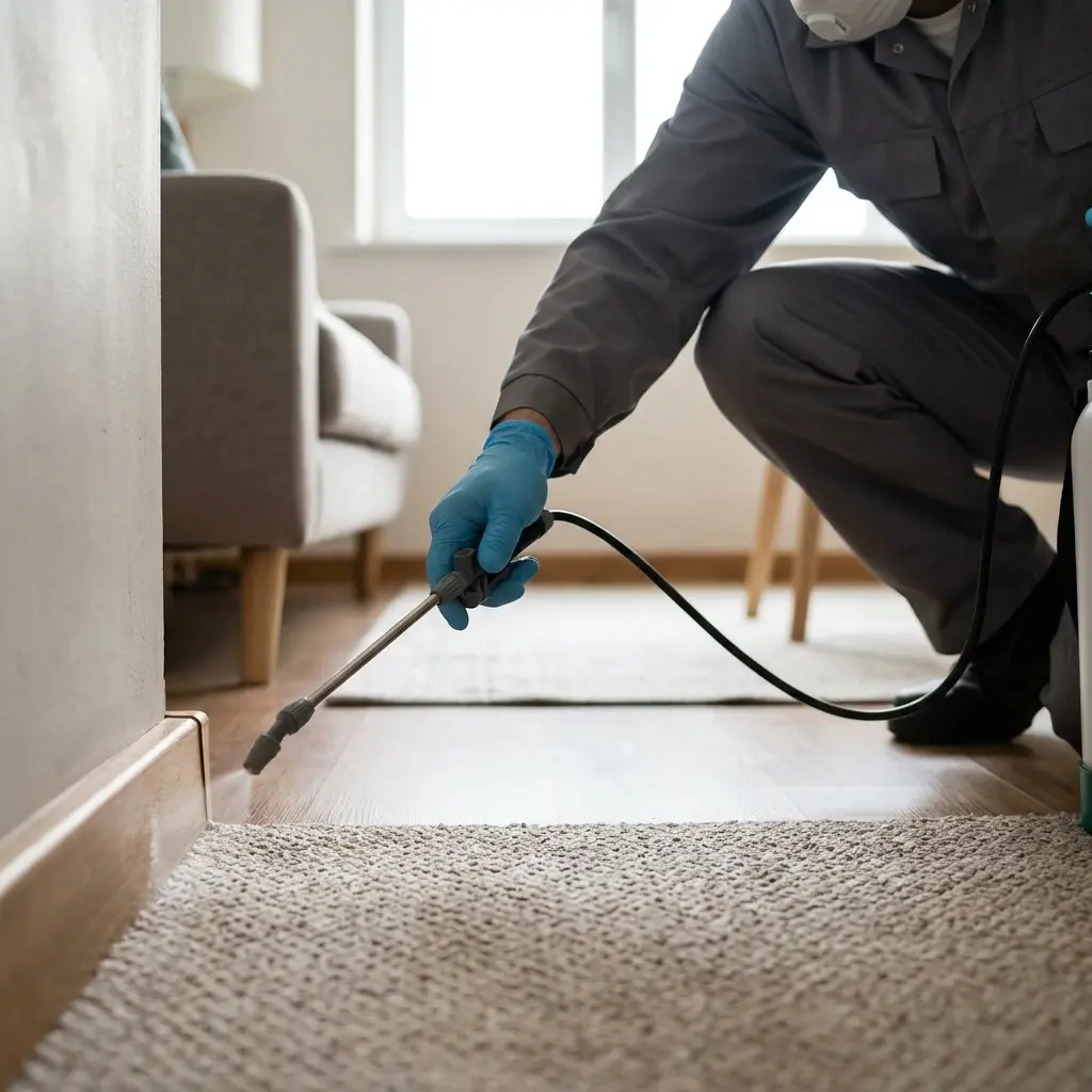 Notre méthode de désinsectisation pour la puce de parquet