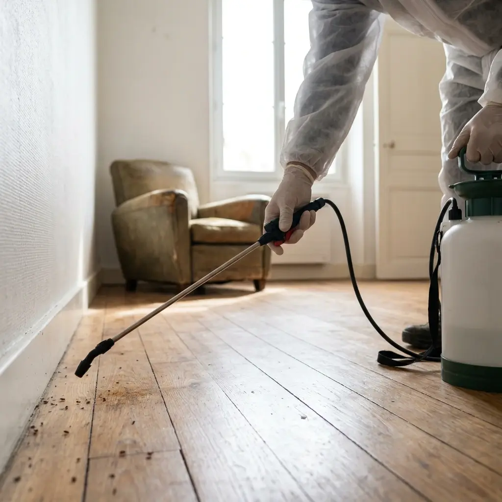 Notre méthode d’éradication de la puce de parquet