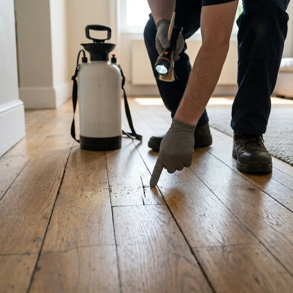 Puce de parquet Fresnoy-le-Grand (02230)