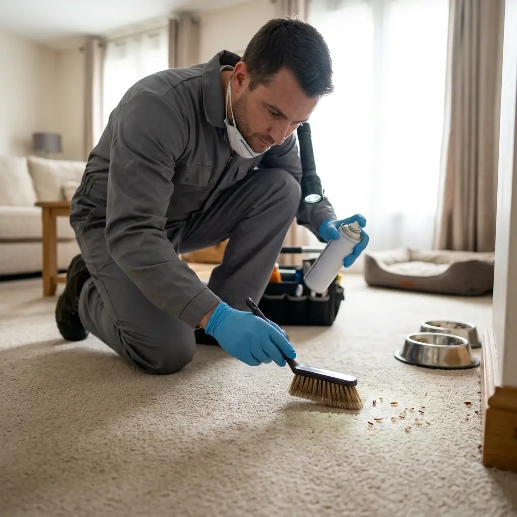 Pourquoi nous choisir à Chauny pour la lutte anti‑puces de parquet
