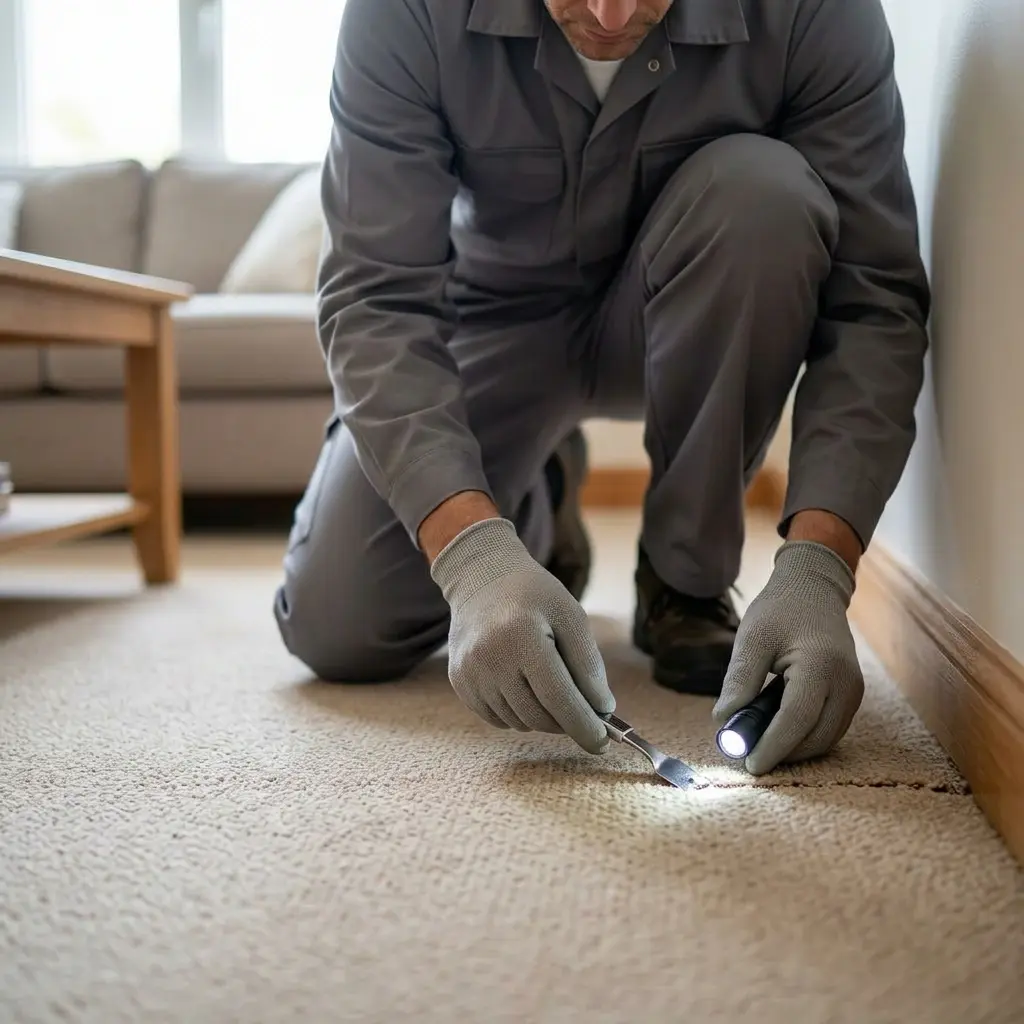 Notre méthode pour éradiquer la puce de parquet
