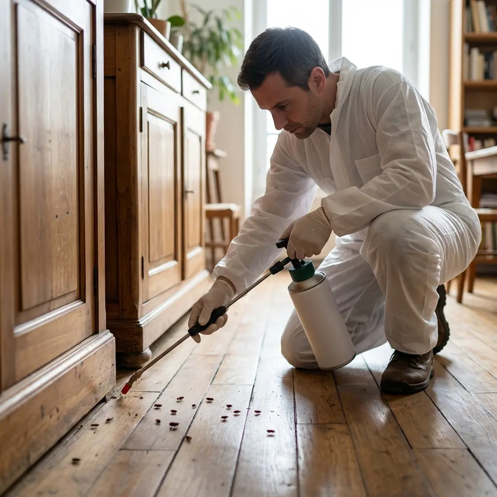 Notre méthode de lutte contre les puces de parquet