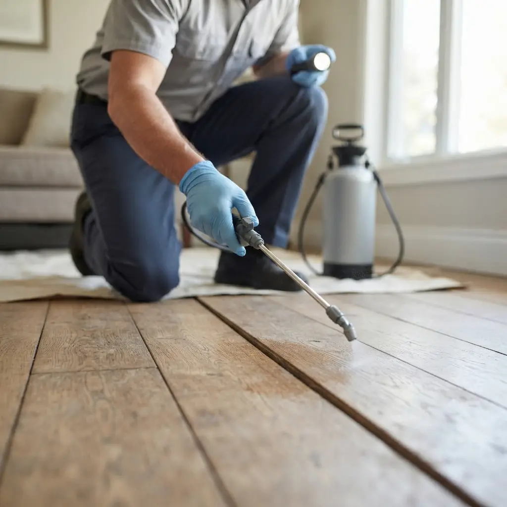 Notre méthode de lutte contre la puce de parquet