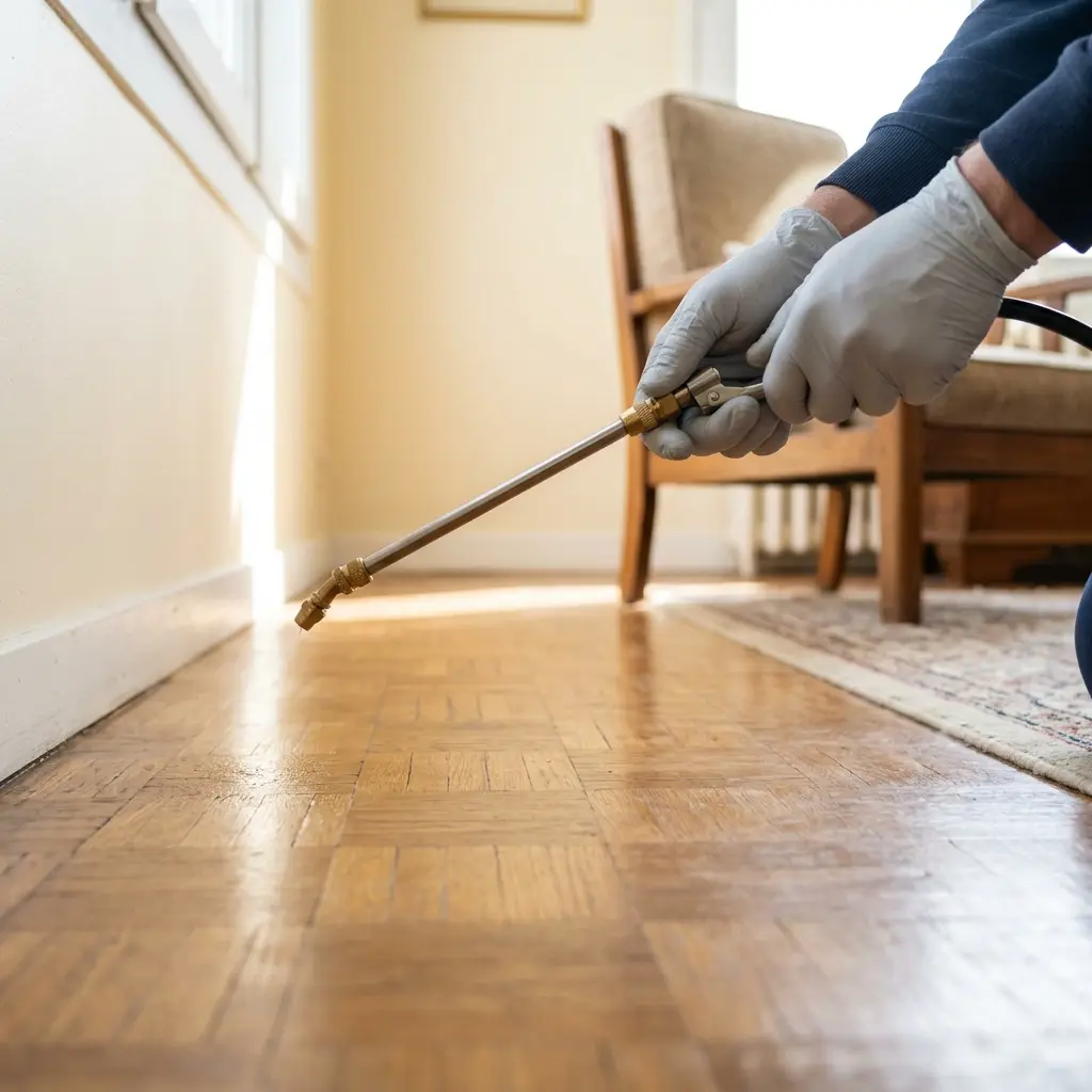 Notre méthode d’élimination des puces de parquet