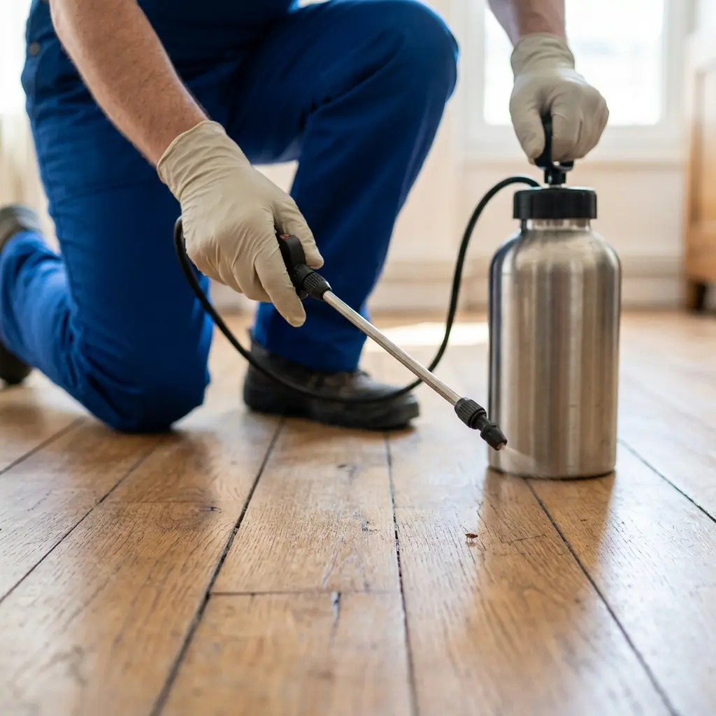 Expertise en traitement de puce de parquet à Val de Briey
