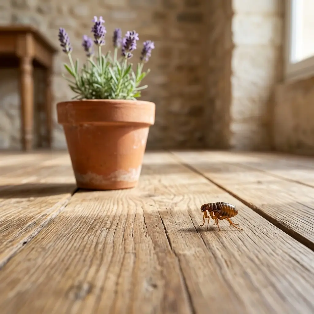 Notre méthode d’élimination des puces de parquet