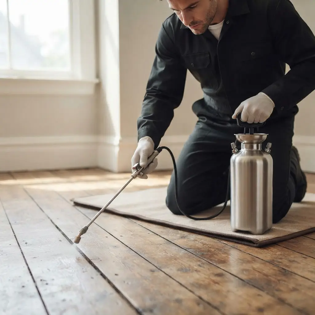 Notre méthode de désinfestation des puces de parquet