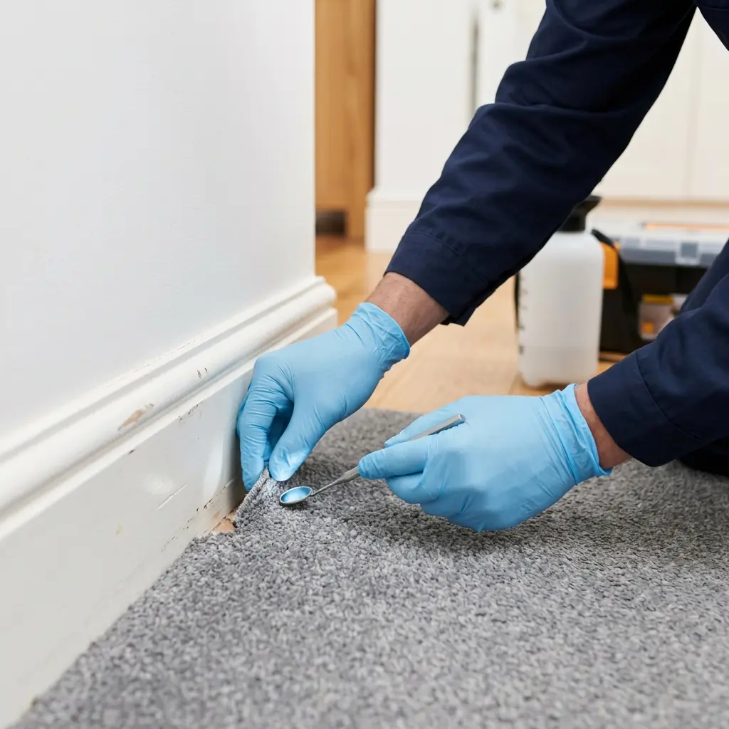 Une action ciblée contre la puce de parquet