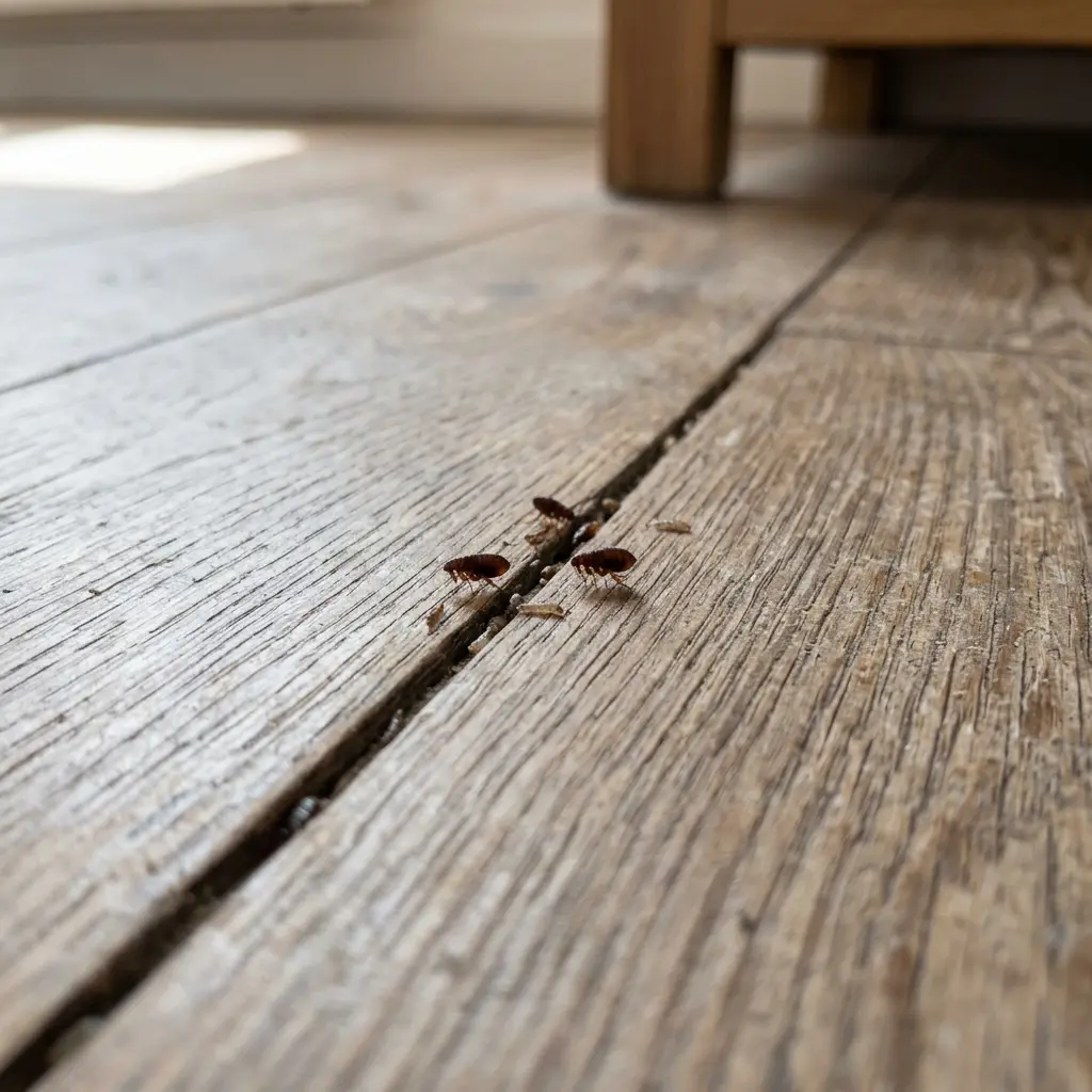 Notre méthode de lutte contre les puces de parquet