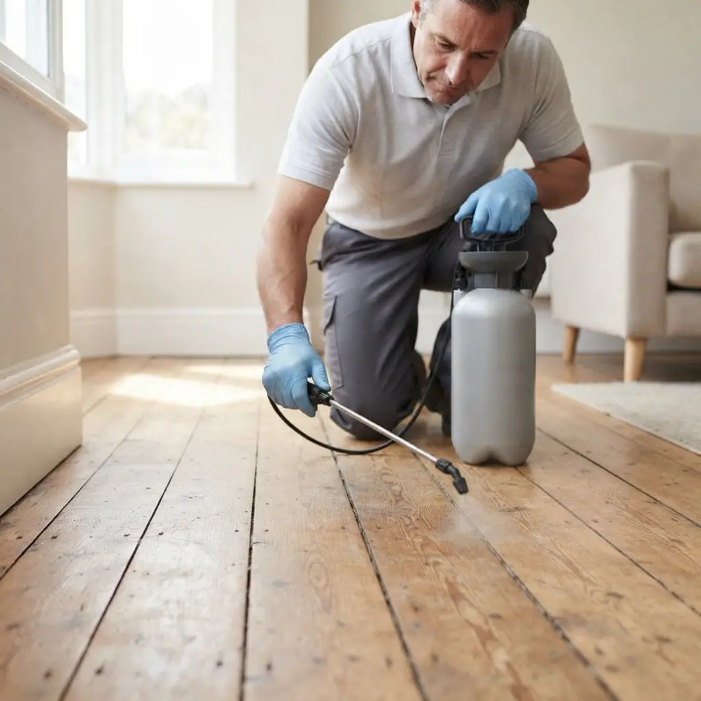 Notre méthode pour éradiquer les puces de parquet