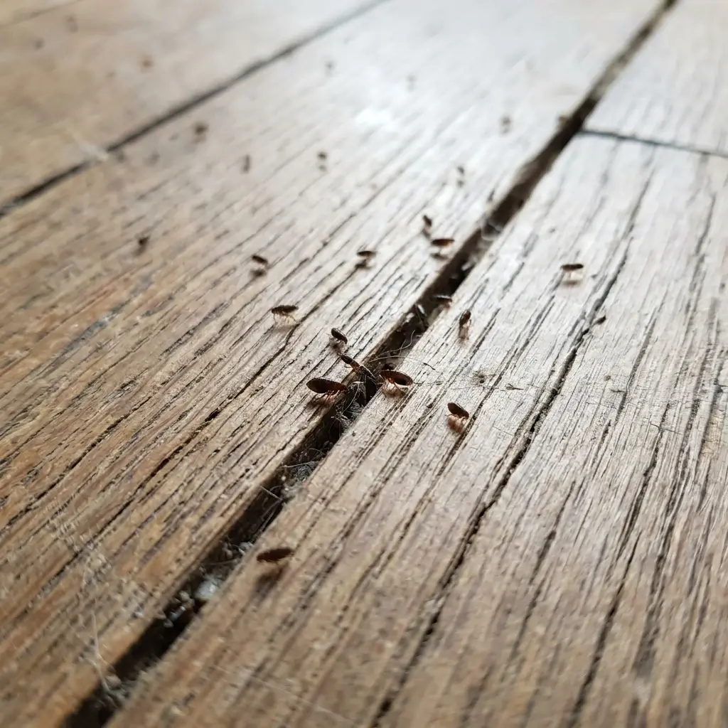 Pourquoi nous choisir pour votre puce de parquet à Courchelettes