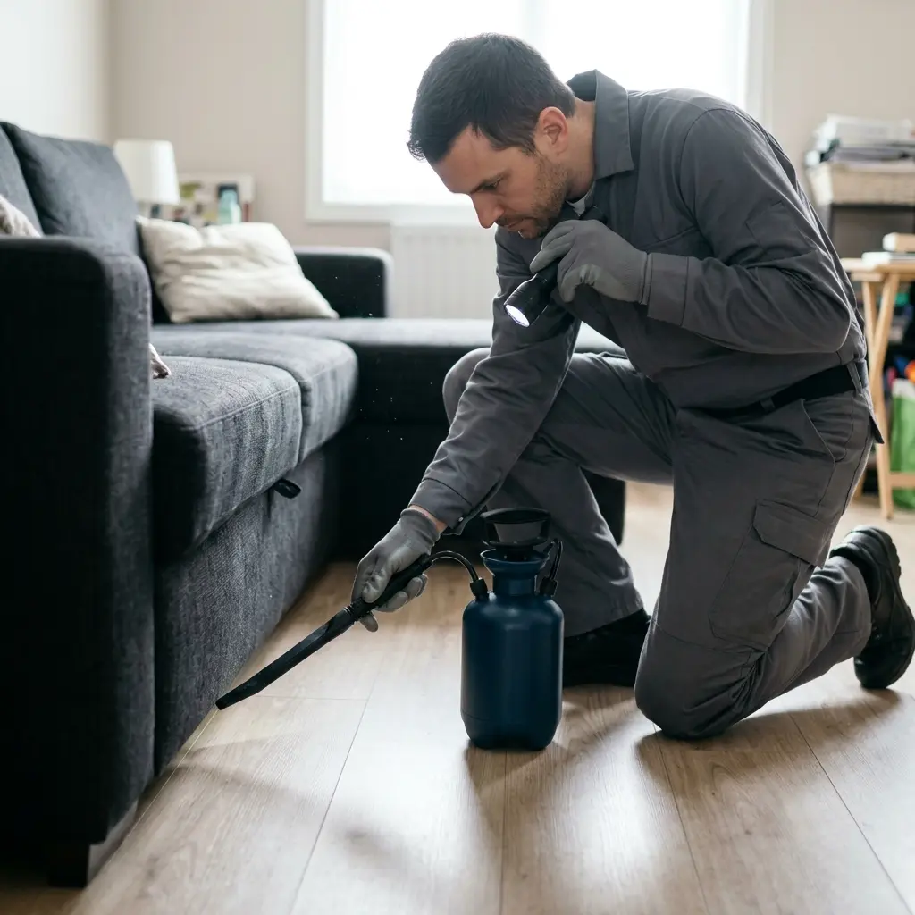 Notre méthode de lutte contre les puces de parquet