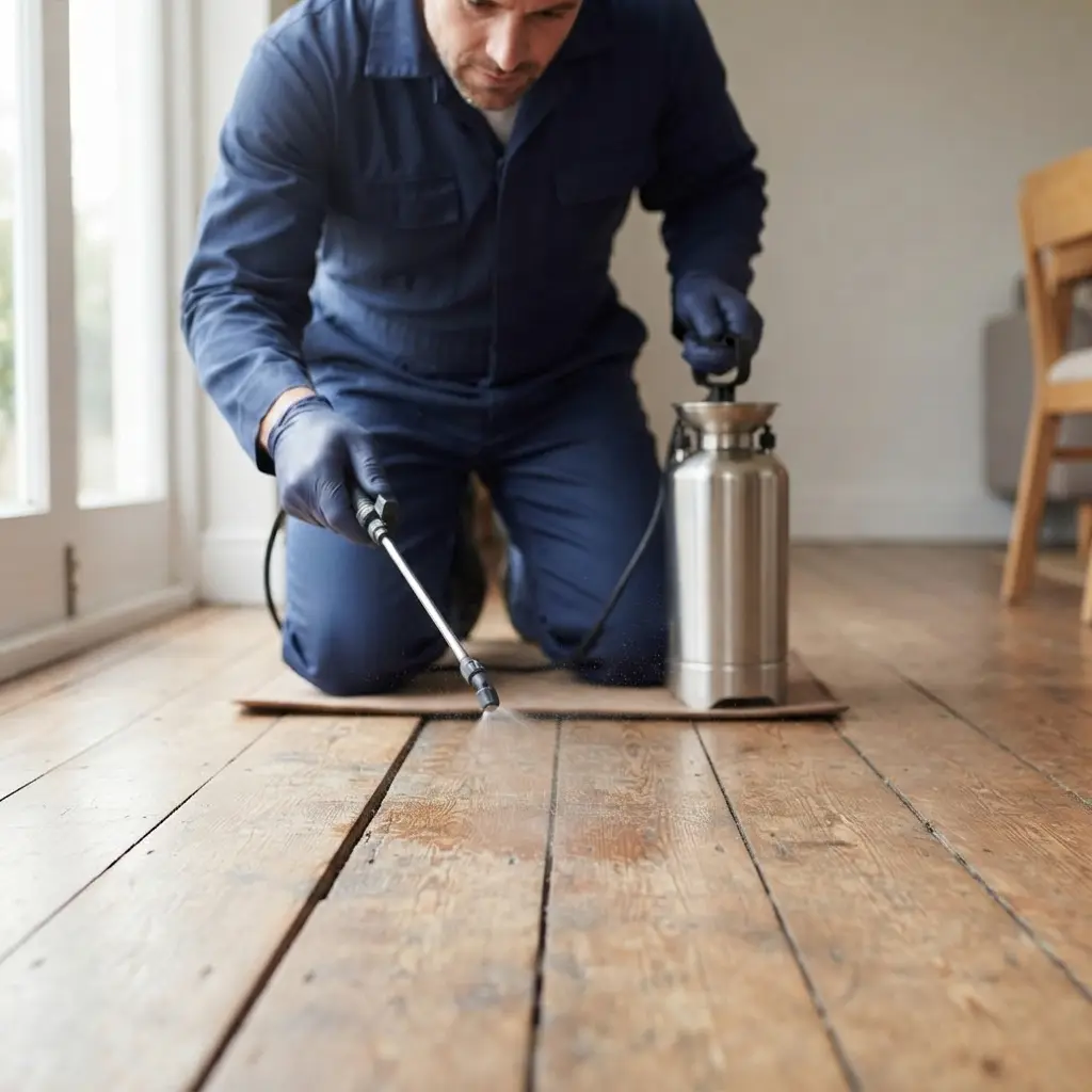 Pourquoi nous choisir à Solesmes pour la puce de parquet